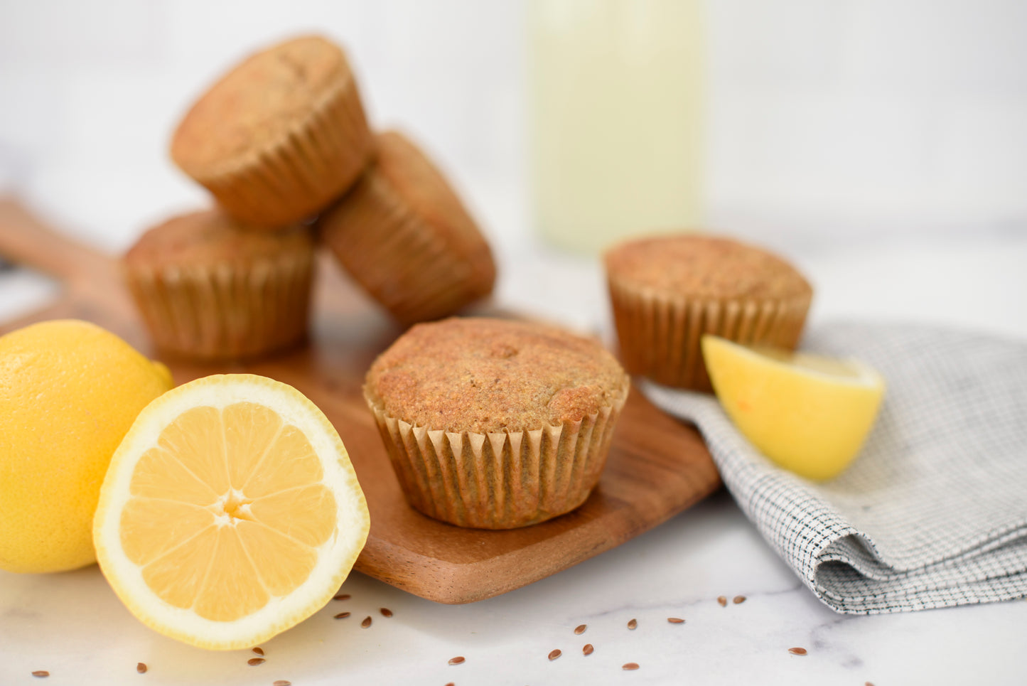 Lemon & Greek Yogurt Muffins - 4 pack