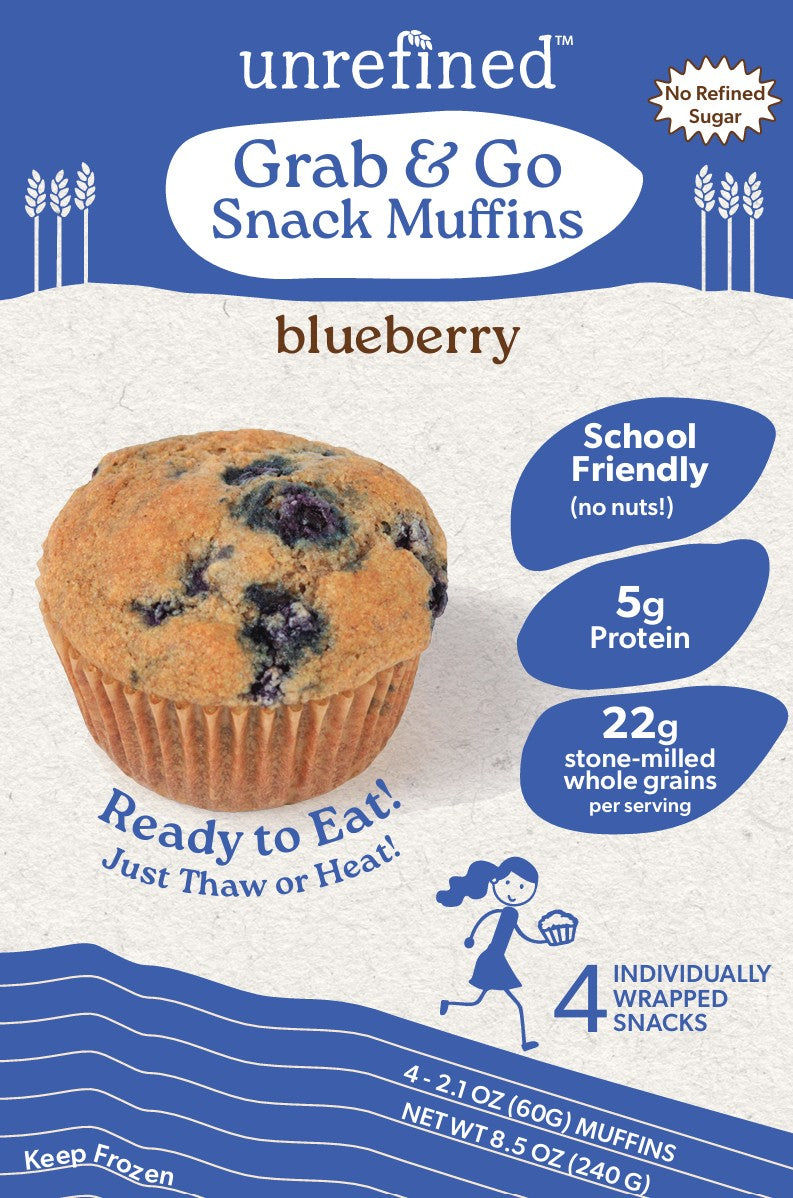 Blueberry Muffins - 4 pack