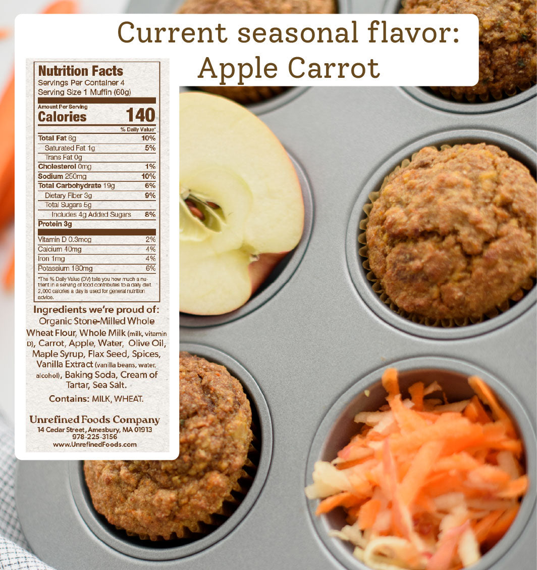Fall Pantry Pack - 24 muffins + 6 cookies + flour