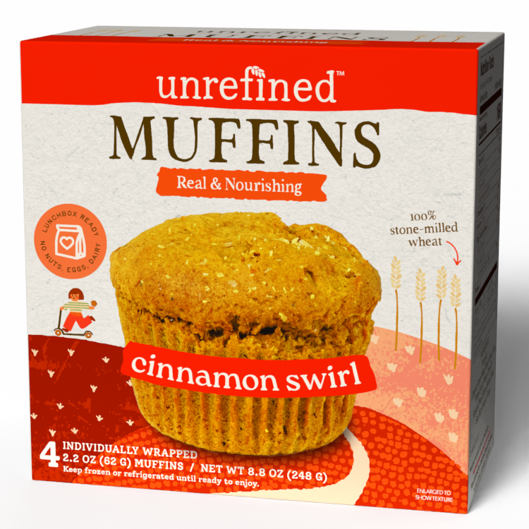 Cinnamon Swirl Muffins - 4 pack