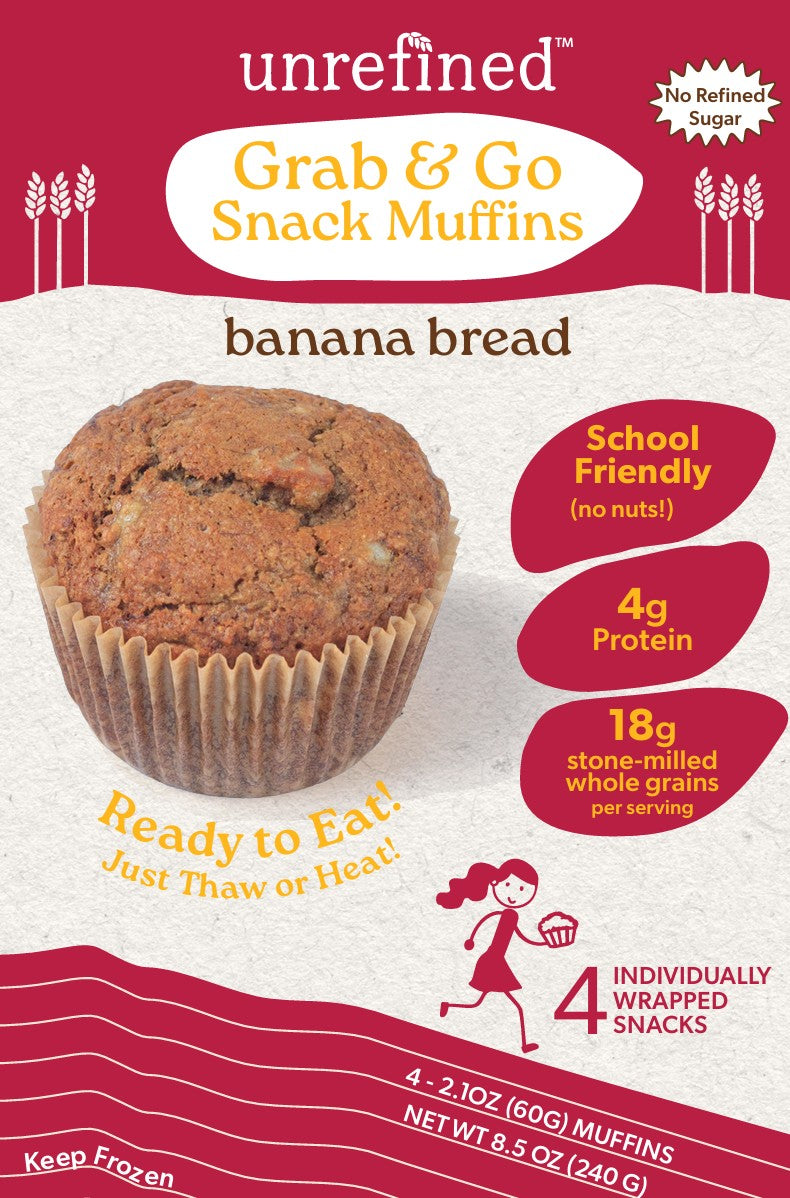 Banana Muffins - 4 pack