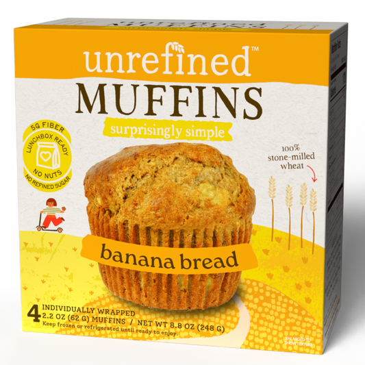 Banana Muffins - 4 pack